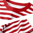 thumbnail image 4 of YunPes Unisex-Baby Organic Tee Kids Striped Cotton T-Shirt Casual Crewneck Short Sleeve Boy Girls Summer Tee Top Toddler Undershirt, 4 of 7