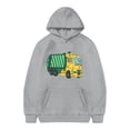 thumbnail image 2 of WOYY Big Boy's Hoodie Truck Print Hooded Sweatshirt Kids Casual Sport Pullover Tops, 2 of 4
