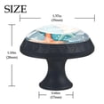 thumbnail image 4 of 4 Pcs Starfish Knobs for Kitchen Cabinet Cupboard Dresser Bookcase Drawer Pulls Handles Round Home Decor, 4 of 8
