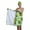 Color-1, variant on Colevkie 2 Pieces Bath Wrap Set for Women Bath Skirt & Hair Drying Cap Soft Quick Drying Beach Towel Bath Towel Adjustable for Bathroom Sauna Printed Kiwi Pattern