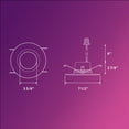 thumbnail image 5 of Philips Lighting LED Master 6" 60W LED Integrated (2 Pack), 5 of 10