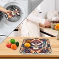 thumbnail image 3 of Yayeee Dish Drying Mat for Kitchen Counter 16" x 18" Microfiber Super Absorbent Coffee Decorative Pad, Beige Geometric Eagle, 3 of 9