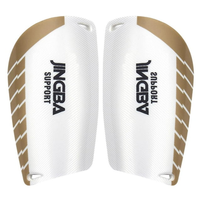 Almohadillas Profesionales de Fútbol Zulema Soporte Rodillera Protector de Espinilla 1 Par Blanco