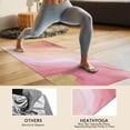 thumbnail image 4 of Pink Gold Marble Pattern Hot Yoga Mat Towel Non Slip for Hot Yoga - Quick-Drying Yoga Mat Cover with 4 Corner Pockets with Travel Bag - Hot Yoga Towel Non Slip Grip Moisture Wicking Sweat 70"x26", 4 of 6
