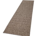 thumbnail image 4 of Solid Outdoor Rug for Patio or Balcony in Mottled Brown, 4 of 5