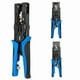 thumbnail image 2 of Juego de alicates de compresión para conector F/BNC/RCA RG-58/59/62/6(3C/4C/5C), Kit de pelacables, herramienta de instalación de cámara CCTV, 2 of 5