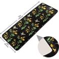 thumbnail image 2 of Dreamtimes Spring Hummingbird Flower Hallway Runner Rug 2'x6' Kitchen Rug with Rubber Backing Black Non Slip Entryway Rug Runner Washable Soft Area Rug for Hallway Bedroom Kitchen Decor, 2 of 6