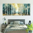 thumbnail image 5 of Stunning White Birch Forest Triptych Wall Art – Perfect Decor for Modern Homes, 5 of 6