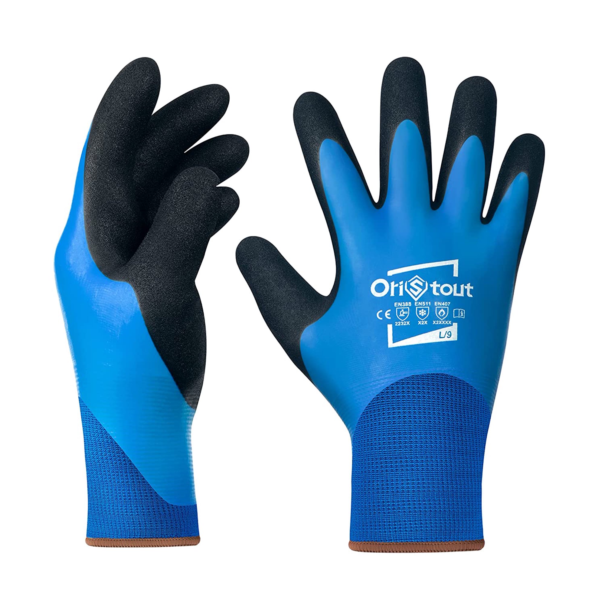 HTAIGUO Gants de Travail d'Hiver Imperméables pour Hommes et Femmes, Gants  de Congélation pour Travail en dessous de zéro, Isolation Thermique, Super