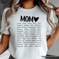 thumbnail image 2 of Words That Define Mom T-Shirt, Sweet Loving Mother&rsquo;s White Tee for Strong and Beautiful Mothers, 2 of 6