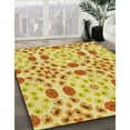 thumbnail image 2 of Ahgly Company Indoor Square Patterned Papaya Orange Area Rugs, 3' Square, 2 of 6