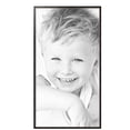 thumbnail image 2 of ArtToFrames 26" x 48" Black Square with Gold Beads Picture Frame, 26x48 inch Black Wood Poster Frame (WOM-5021),  Pack, 2 of 7