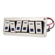 thumbnail image 4 of Panel de Interruptor de Balancín, Panel de Interruptor de Palanca de LED Azul Impermeable Para El Automóvil para UTV para Bote, 4 of 7