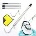 thumbnail image 2 of ZNNT Pool Vacuum Retrieval Hook with Adjustable Telescopic Pole Stainless Steel Hook for Robotic Pool Cleaners Universal Pool Cleaner Retrieval Tool for Above-Ground Underwater Pool Vacuum_Clearance_, 2 of 8