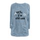thumbnail image 4 of Ailaofu Womens Fall Long Sleeve T-Shirts Casual Tops for Leggings Loose Soft Blouses with Pocket, 4 of 4