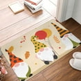 thumbnail image 4 of Uemuo Three Gnomes With Balloons Printed Door Mat Indoor Doormat 16"x24",Front Back Door Mats Non Slip Entrance Rugs,Inside Doormats for Entryway, 4 of 9