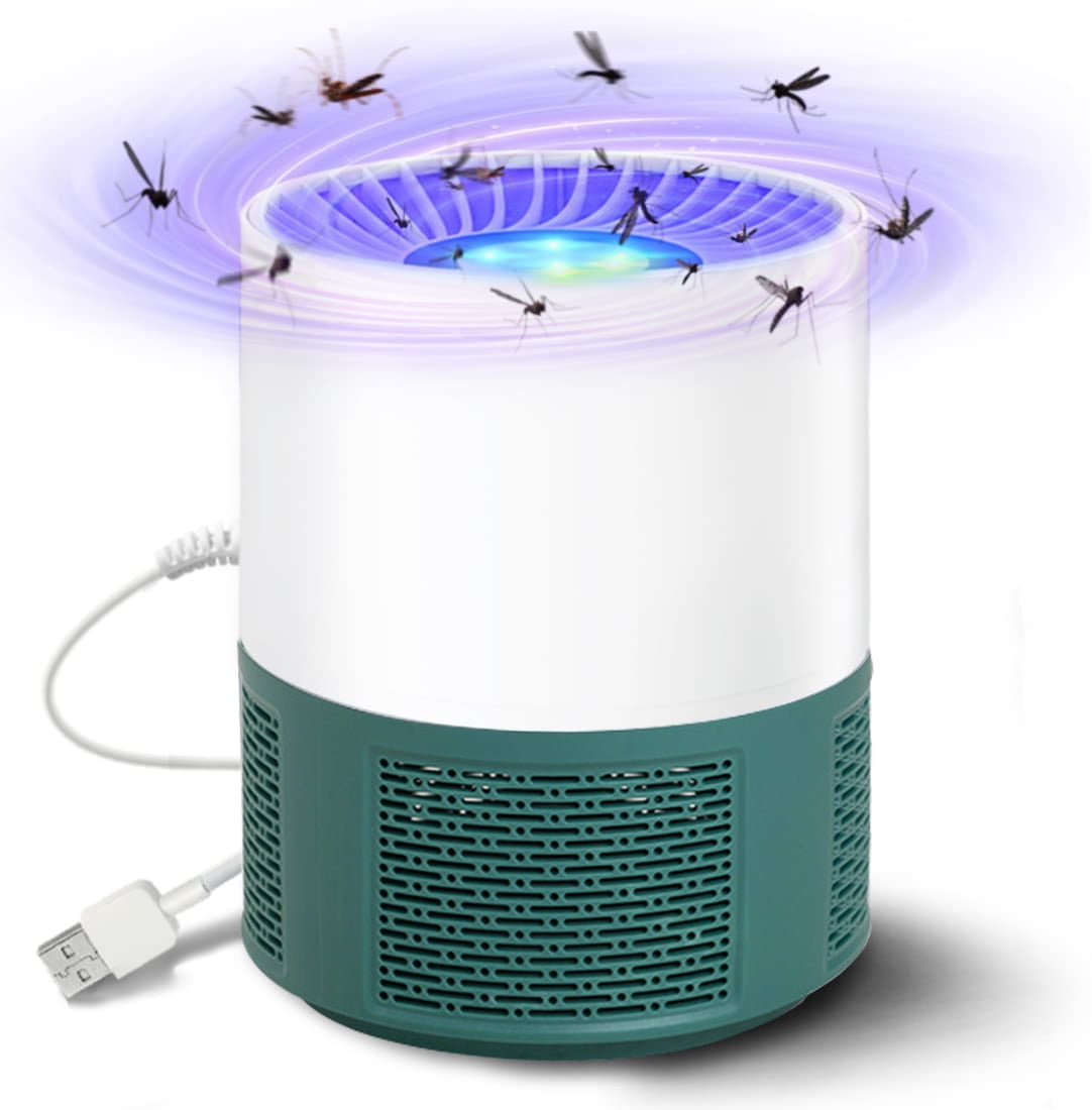 10Pcs Bug Zapper Indoor Mosquito Zapper, Fly Zapper Electronic Mosquito Killer Indoor Fly Traps for Indoors, Gnat Traps for House Indoor (Green)