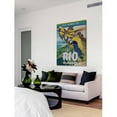 thumbnail image 4 of "Travel Poster Rio" Painting Print on Wrapped Canvas, 4 of 7
