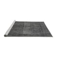 thumbnail image 2 of Ahgly Company Machine Washable Indoor Square Oriental Gray Traditional Area Rugs, 8' Square, 2 of 4