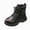 A39-Black, variant on Childrens Ankle Boots Little Girls Fashion Short Boots for Casual Outdoor Wear