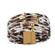 thumbnail image 1 of Pulseras y pendientes Jumpingount Diseño leopardo rojo marrón, 1 of 6