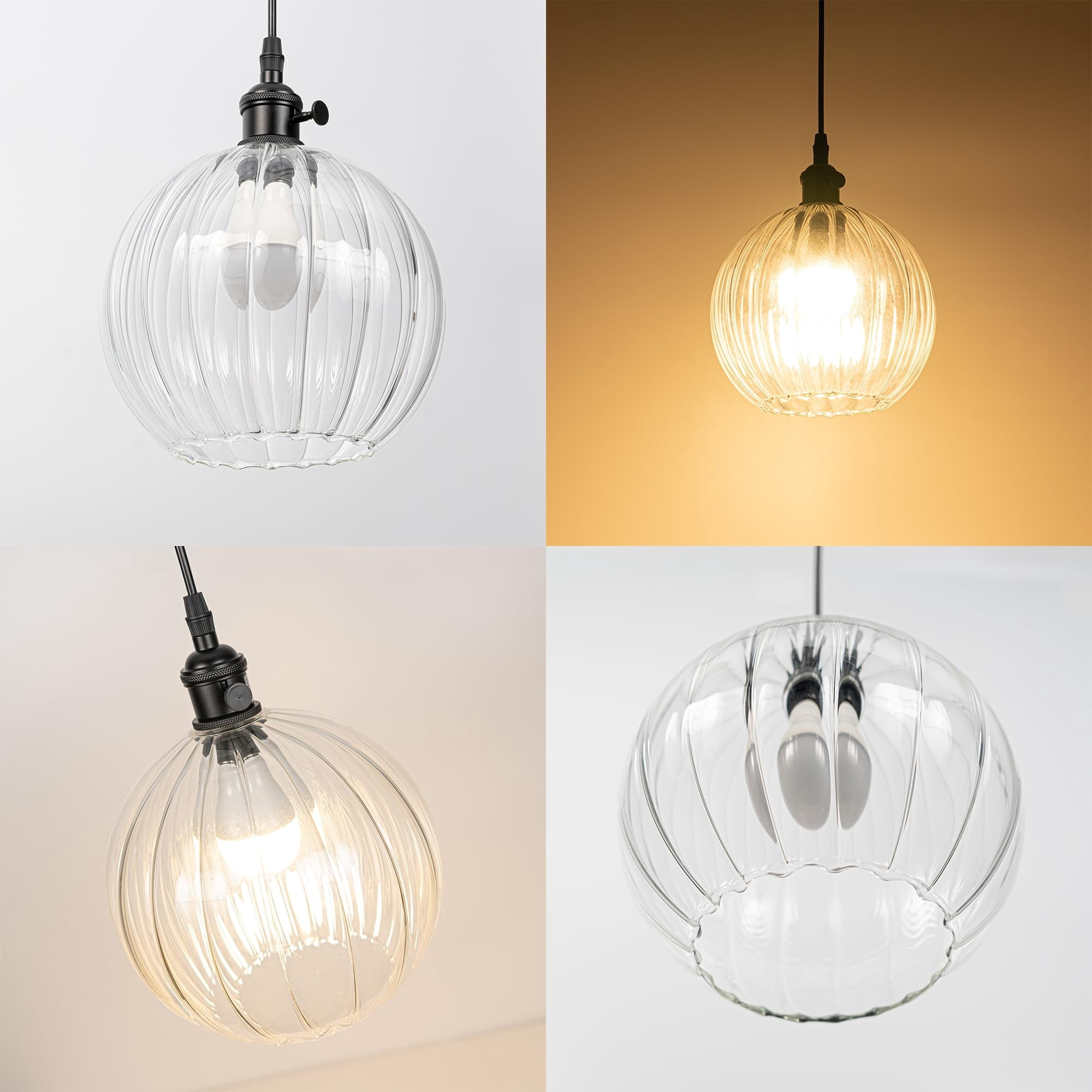Kiven H-Type track lighting pendants,1-Light Modern h track pendant lights with Art Glass Lampsade,Decorative Track Lighting Fixture for Hallway Kitchen Island TB3604