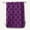 Amethyst, variant on Simply Daisy 70" W x 73" H Spider Pattern Polyester Shower Curtain, White