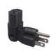 thumbnail image 2 of adaptador de corriente,Adaptador de enchufe de alimentación de CA de 5-15P a C13 EE. UU.,Convertidor de adaptador de corriente Adaptador macho a hembra,Adaptador de enchufe de alimentación, 2 of 7