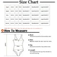 thumbnail image 3 of asdoklhq Womens Jumpsuits and Rompers,O-Neck Sleeveless Slim Ladies Bodysuit Solid Jumpsuit, 3 of 6