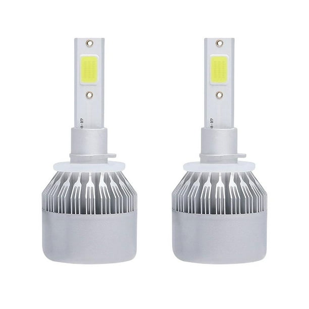 2 uds bombilla de luz de freno H7 H1 H4 H11 lámpara antiniebla automática 4000LM 6000K 40W (880/881)