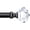 Black, variant on Curtain Rods for Windows 28 to 48 Inches, Telescoping Splicing 3/4 Curtain Rod 32 to 43 Inch, Decorative Single Drapery Rod with Acrylic Finial, Champagne Gold