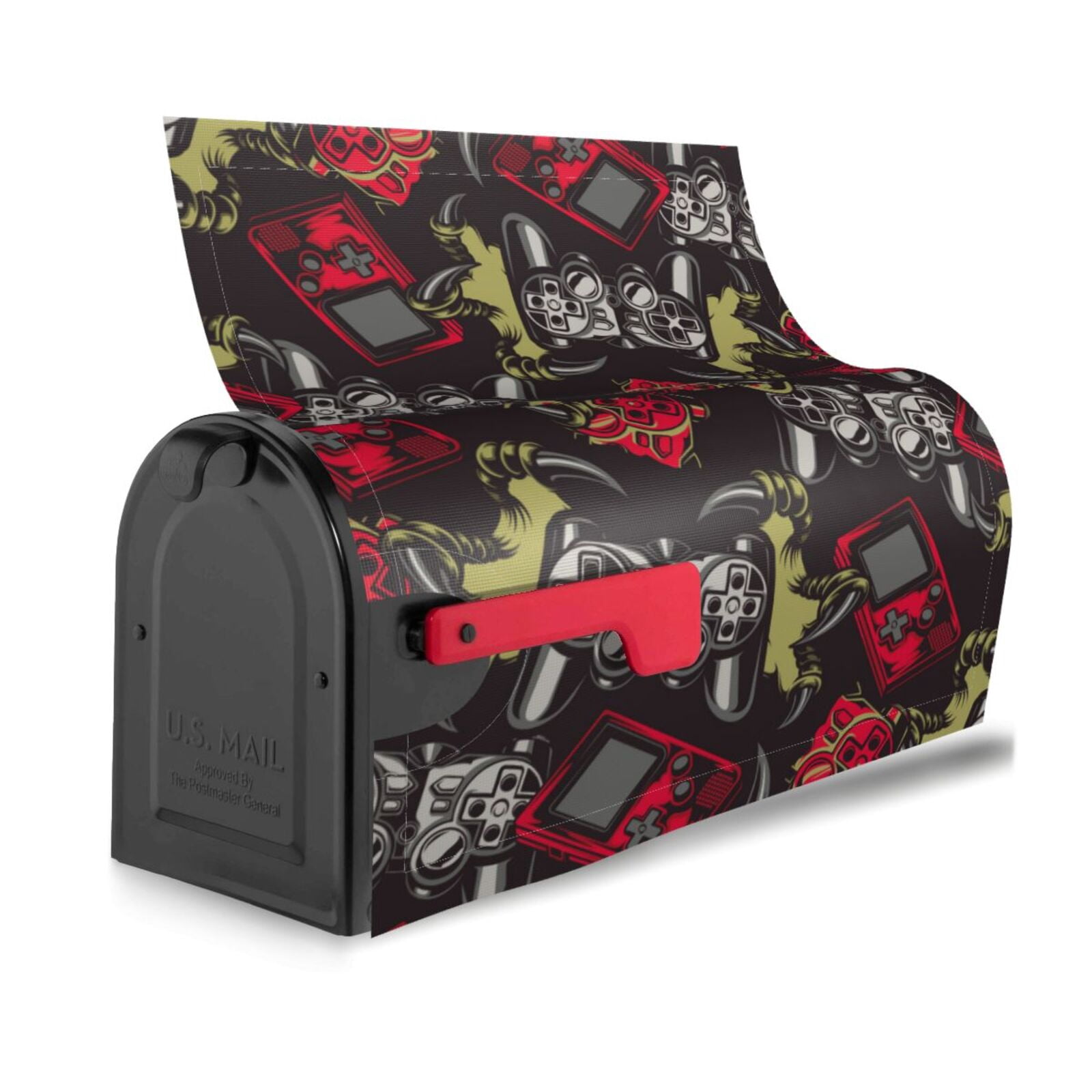 Picia Vintage Gaming Magnetic Mailbox Cover Standard Size-
