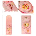 thumbnail image 5 of Zhuge 4Pcs Chinese Red Envelopes Lucky Money Envelopes New Year Great Forture-Pink, 5 of 5
