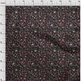 thumbnail image 4 of oneOone Velvet Black Fabric Asian Suzani Sewing Craft Projects Fabric Prints By Yard 58 Inch Wide, 4 of 5