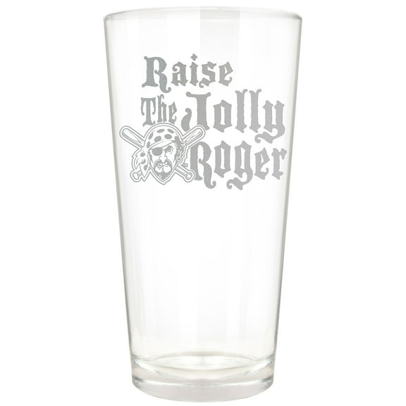 Pittsburgh Pirates Etched 16oz. Rally Cry Pint Glass