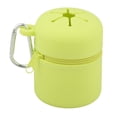 thumbnail image 4 of Colaxi Fly Fishing Box Fly Box Portable Waste Container with Carabiner Container Organizer for Park Camping Picnic Riverside Outdoor Fruit green, 4 of 8