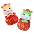 thumbnail image 5 of HOOWIFFY 2-Piece Chinese New Year Snake Decorations Set, Festive Car Ornaments in Assorted Colors for Holiday Celebration, 5 of 7