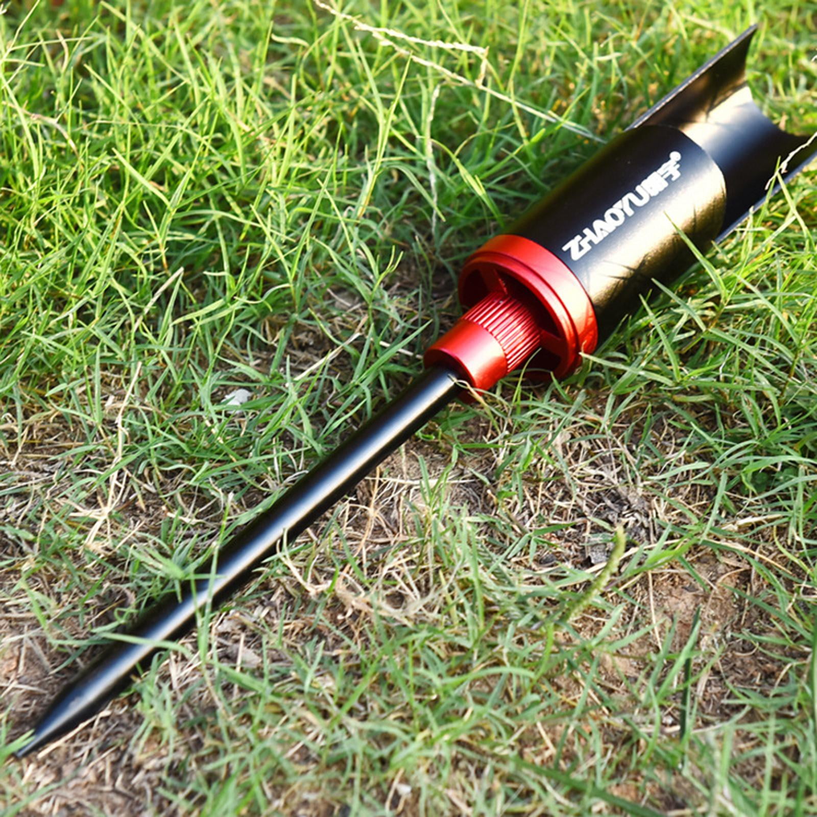 Fishing Rod Holder Ground Aluminium Stand Support Detachable