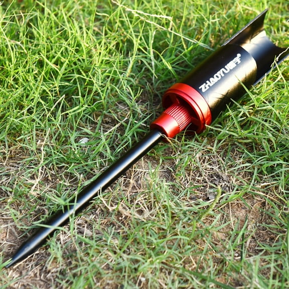 Fishing Rod Pole Holder Insert Ground Support Stand Detachable Pole Bank Fishing, Fishing Accessories 29cm