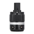 thumbnail image 2 of Conector para aparatos audiovisuales profesionales, Monosaudio Conector IEC Enchufe de alimentación de audio Conector de enchufe de alimentación de cobre puro Diseño aerodinámico, 2 of 9