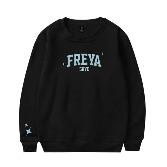 Collegiate Freya Skye Merch Print Sweatshirt – Unisex Crewneck Graphic Pullover , Streetwear Concert Outfit Gift for Music Lovers