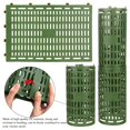 thumbnail image 2 of MesaSe PENGXAING [] Plant Tree Trunk Protector Plastic Tree Protectors Tree Guards Trunk Protector Durable Tree Wrap Expandable Plant Protectors from Animals(3pcs Black), 2 of 6
