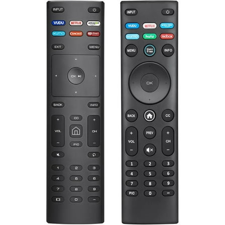 2-Pack Universal Remote Controls for Smart TVs, Compatible with All Smart LED LCD HD 4K UHD HDR TVs