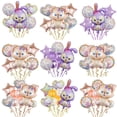 thumbnail image 2 of Juego de globos de aluminio de personajes de dibujos animados de Disney, StellaLou LinaBell, decoración de fiesta temática de cumpleaños para niña, Bola de juguete para Baby Shower, 5/8 piezas, 2 of 4