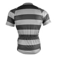 thumbnail image 4 of joogoo Gray Stripes Pattern Men's Cycling Jerseys Mountain Bike Short Sleeve Tops M, 4 of 7