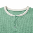 thumbnail image 6 of IhhxPro Big and Tall Men's Waffle Knit Tank Top with Pockets Button Front Sleeveless Shirt Casual Summer Beach Workout Lightweight Cotton Loose Fit Henley Style S-5XL, 6 of 7