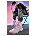 thumbnail image 4 of Novetra Unisex Fluorescent Basketball Shoes Sneakers Super Light High Top Graffiti Style Combat Basketball Boots Gifts, 4 of 6