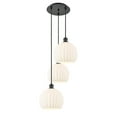 thumbnail image 6 of Innovations Lighting - White Venetian - 3 Light Cord Hung Multi Pendant In, 6 of 7