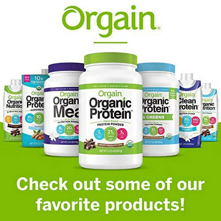 Orgain Clean Protein Grass Fed Protein Shake Creamy Chocolate Fudge 4 pk -  Shop Diet & Fitness at H-E-B