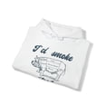 thumbnail image 4 of BBQ Outdoor Cooking Farmer Pig Pork Hoodie, Gifts, Hooded Sweatshirt, 4 of 4